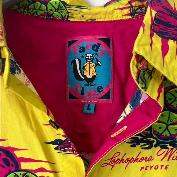 Neon button down - Picture 2 of 5